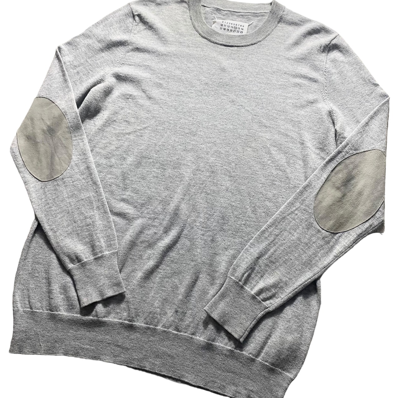 MAISON MARTIN MARGIELA ⑭ elbow patch sweater