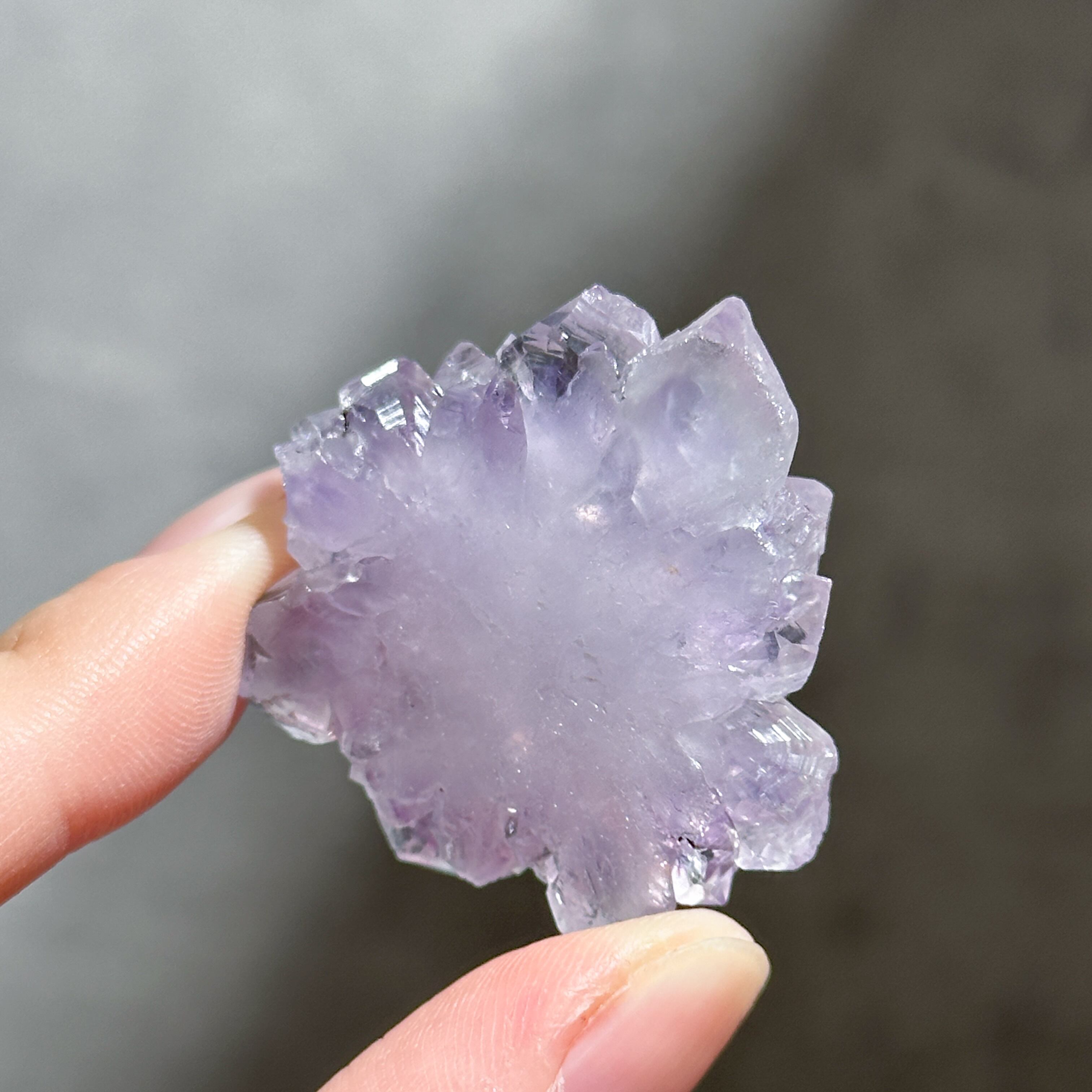 アメジスト　ウルグアイ産　フラワー　花　天然石❖　原石 ウルグアイ産フラワーアメジスト 原石05◇ Flower Amethyst ◇天然石