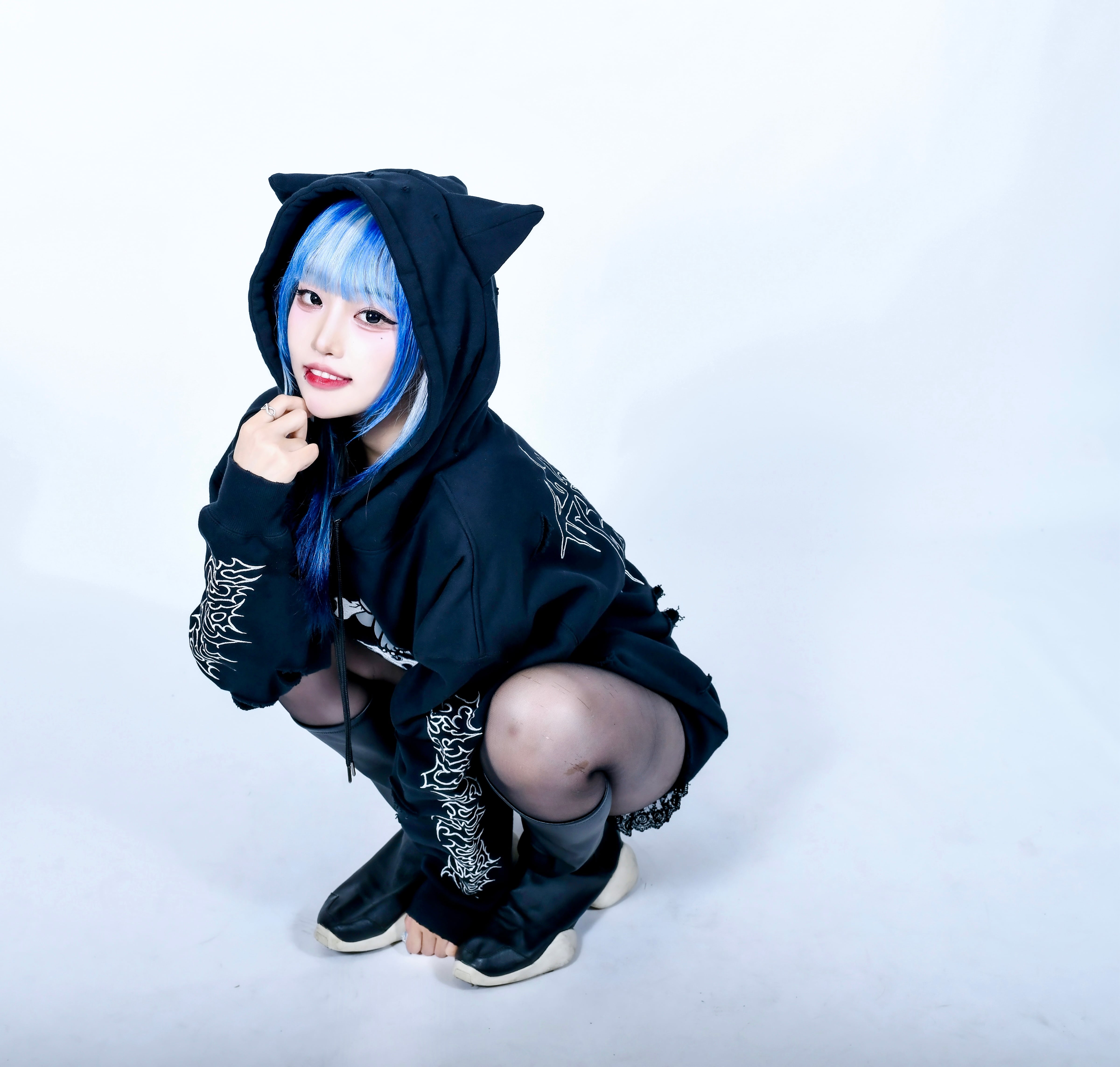 ケモミミ染めボロパーカー3」 | KRY clothing