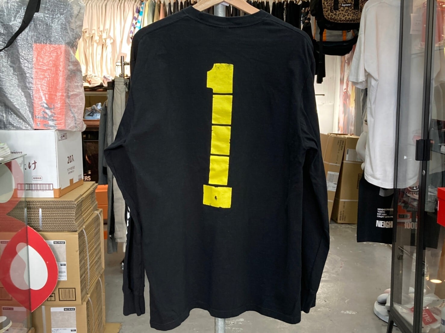 Supreme ICHI THE KILLER LS TEE BLACK LARGE 2577 | BRAND BUYERS OSAKA