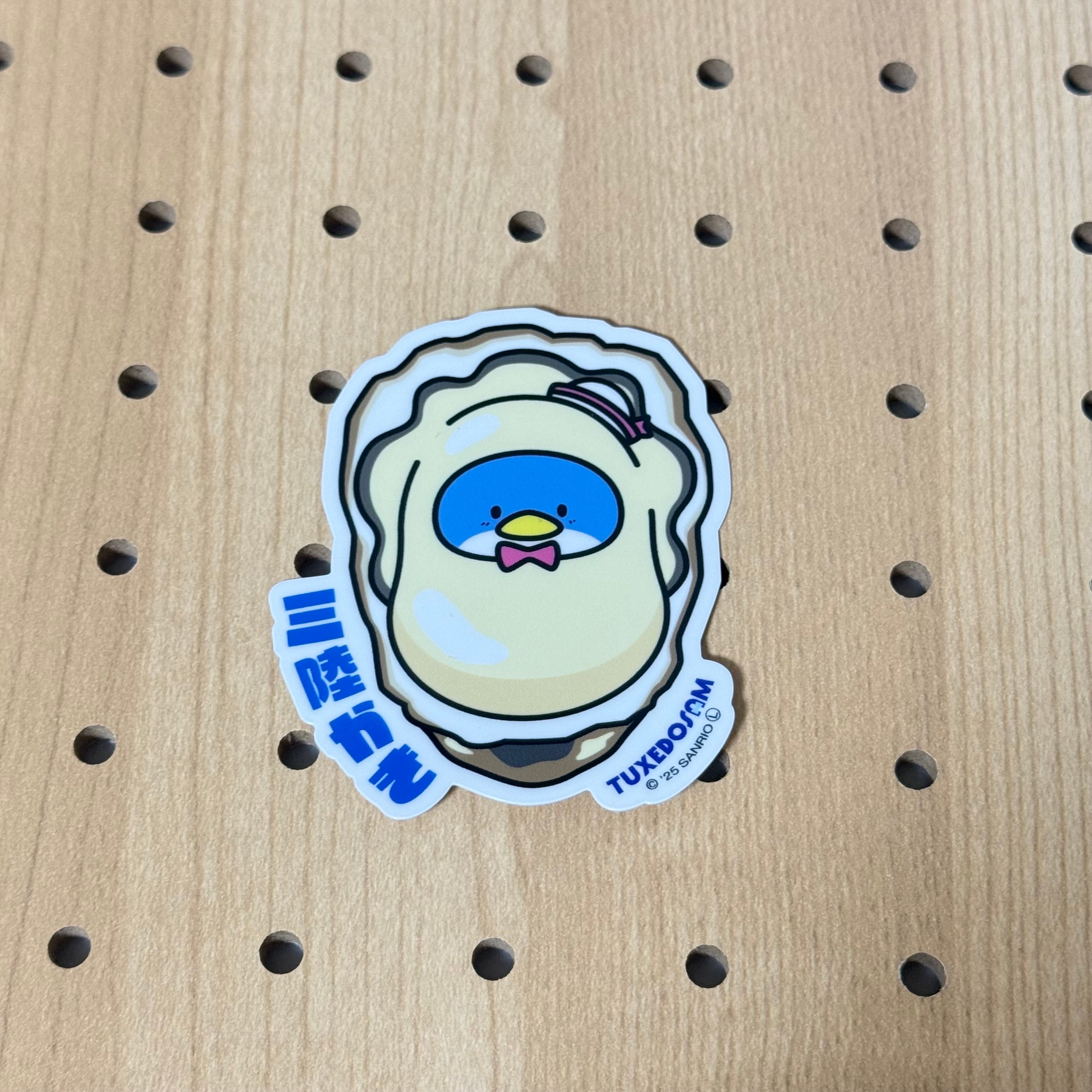 タキシードサム 三陸かき タフステッカー | TORCH-Online Shop-