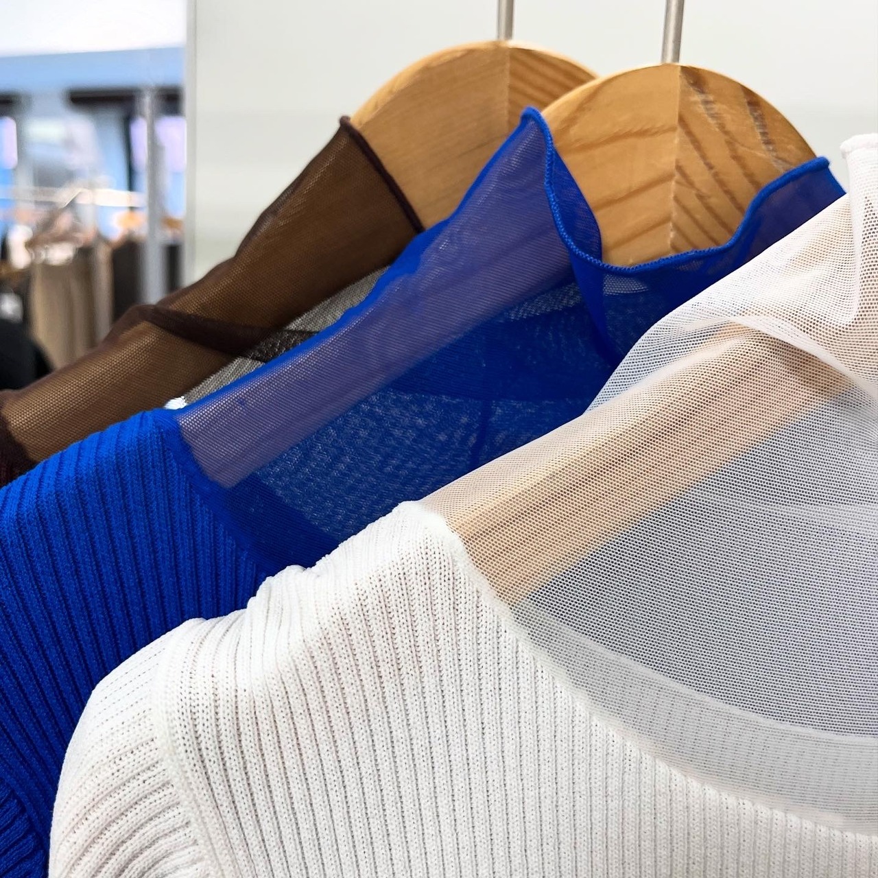 ロージー  Rosiee チュール切替Knit