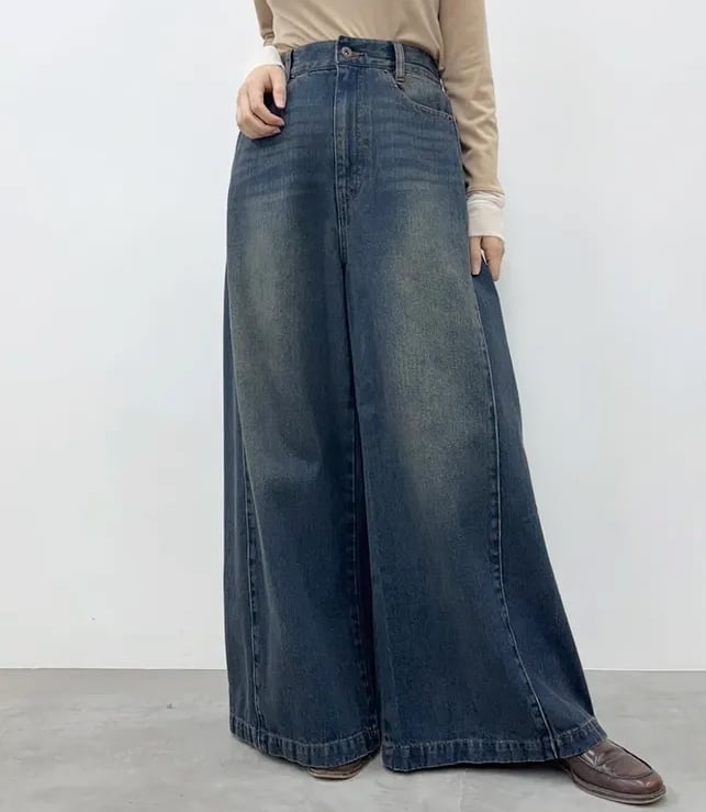 CYNICAL】バギーデニムパンツ 612-96020 | Posie dress セレクトショップ
