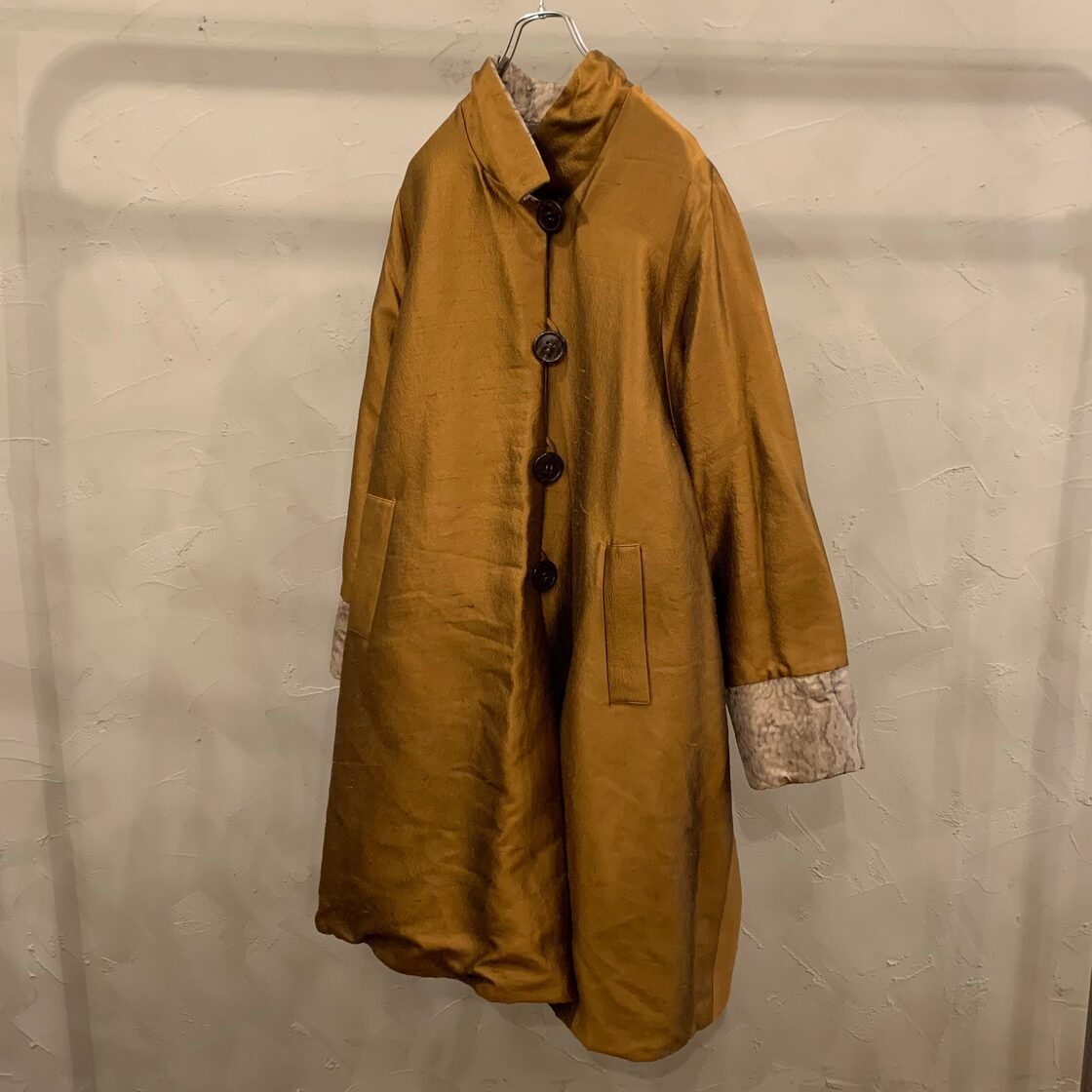 PAOLO BISAGNI / reversible long coat / 90-00