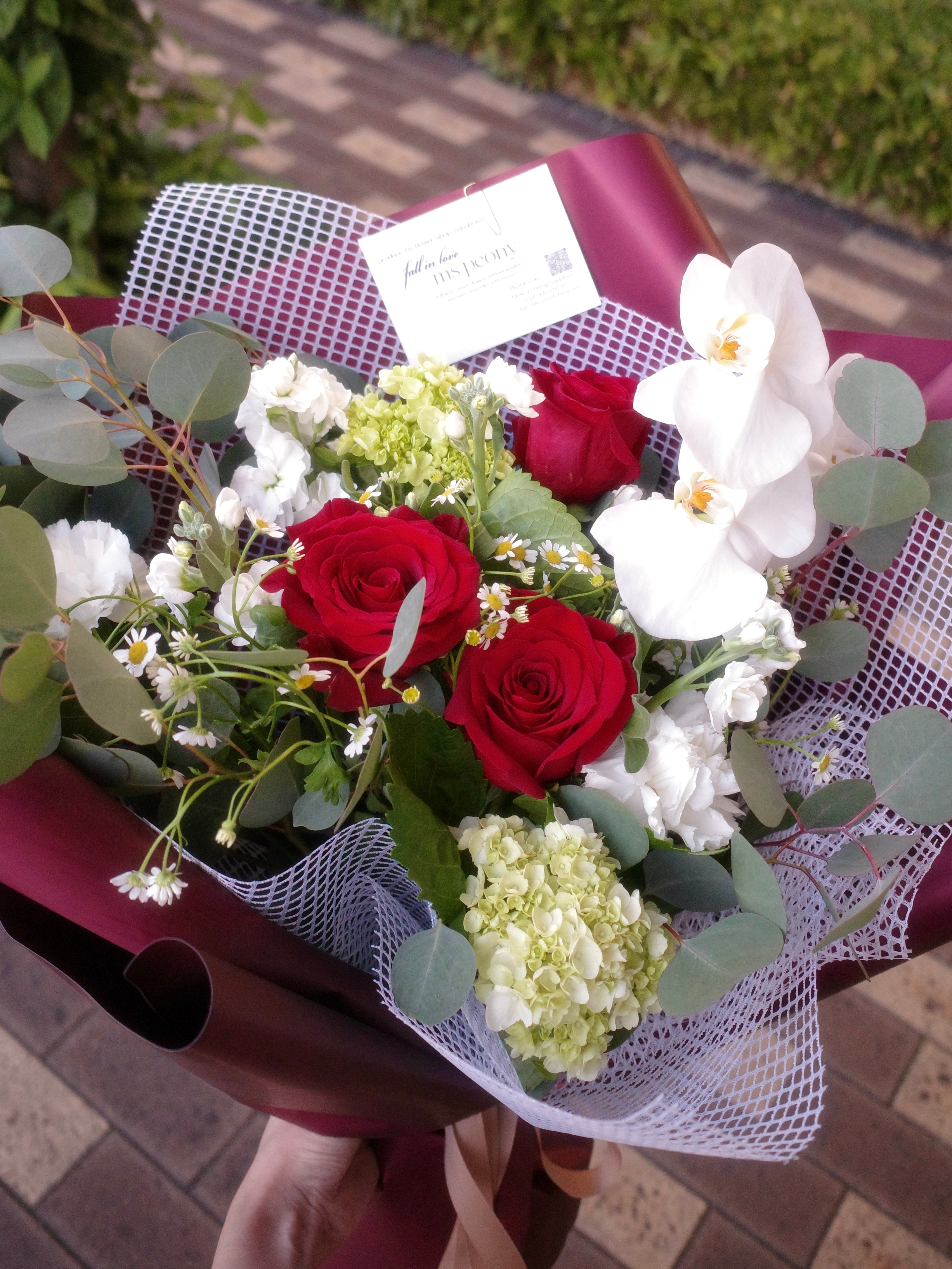 生花Large size Korean style bouquet 7色 | Ms Peony