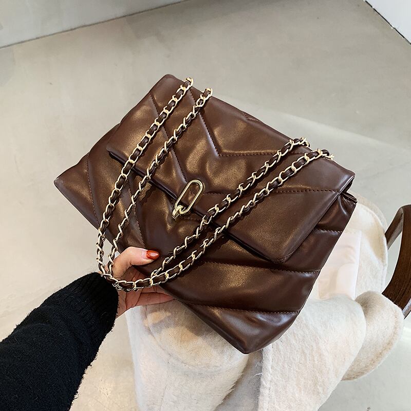 スタンダードチェーン オータムウィンター レトロ 秋物 冬物 トートバッグ メッセンジャーバッグ Tiancai_Wing_Bag6819672286