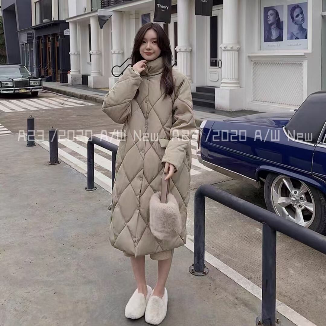 キルティングロングコート AJ−3396-A03