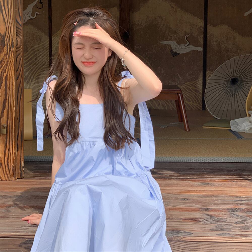 ティアード キャミワンピース レディース 春夏 大人 かわいい きれいめ フェミニン おしゃれ リボン 大人可愛い 大人女子