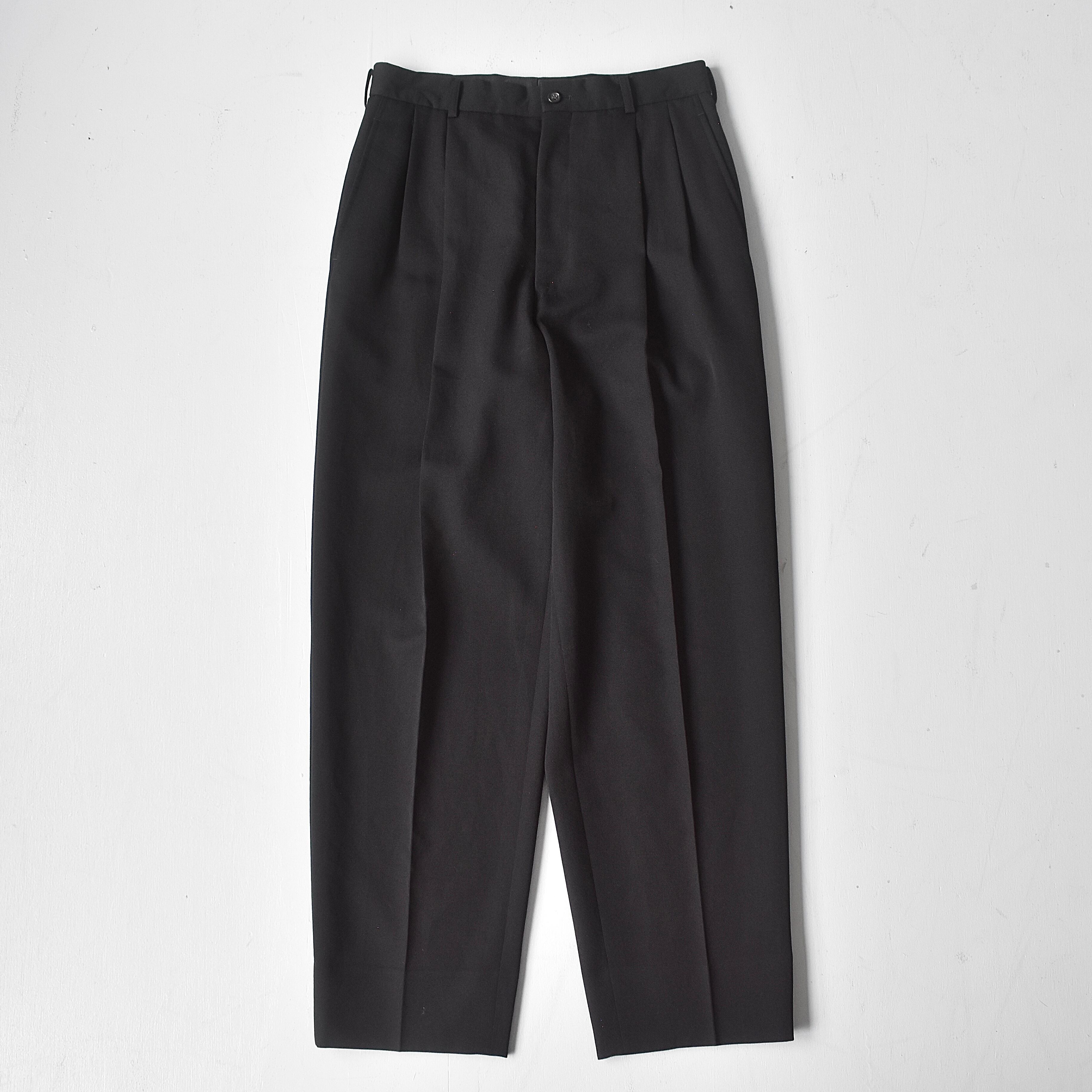 comme des garcons homme 田中オム wool pants COMME des GARCONS HOMME” 90's~ 『田中オム』 Double Tuck Wool
