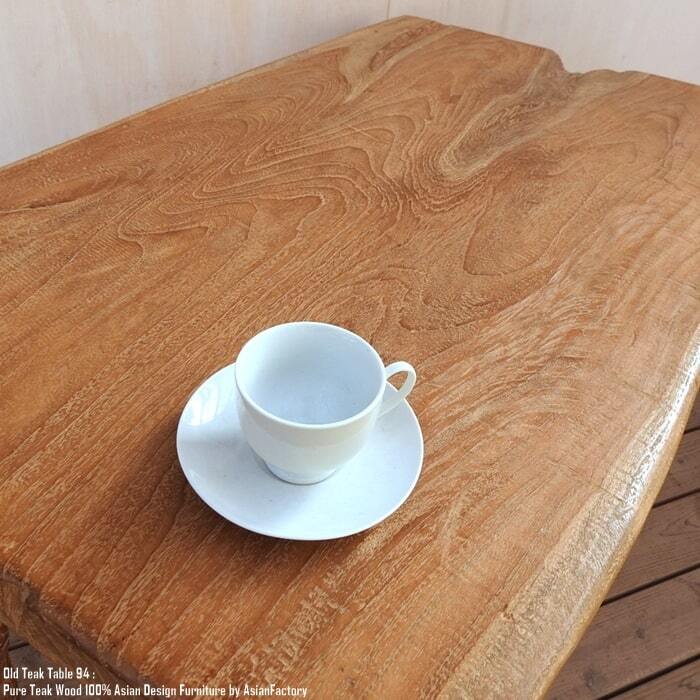 オールドチーク カウンターテーブル 幅94cm × 奥行59cm × 高さ77cm