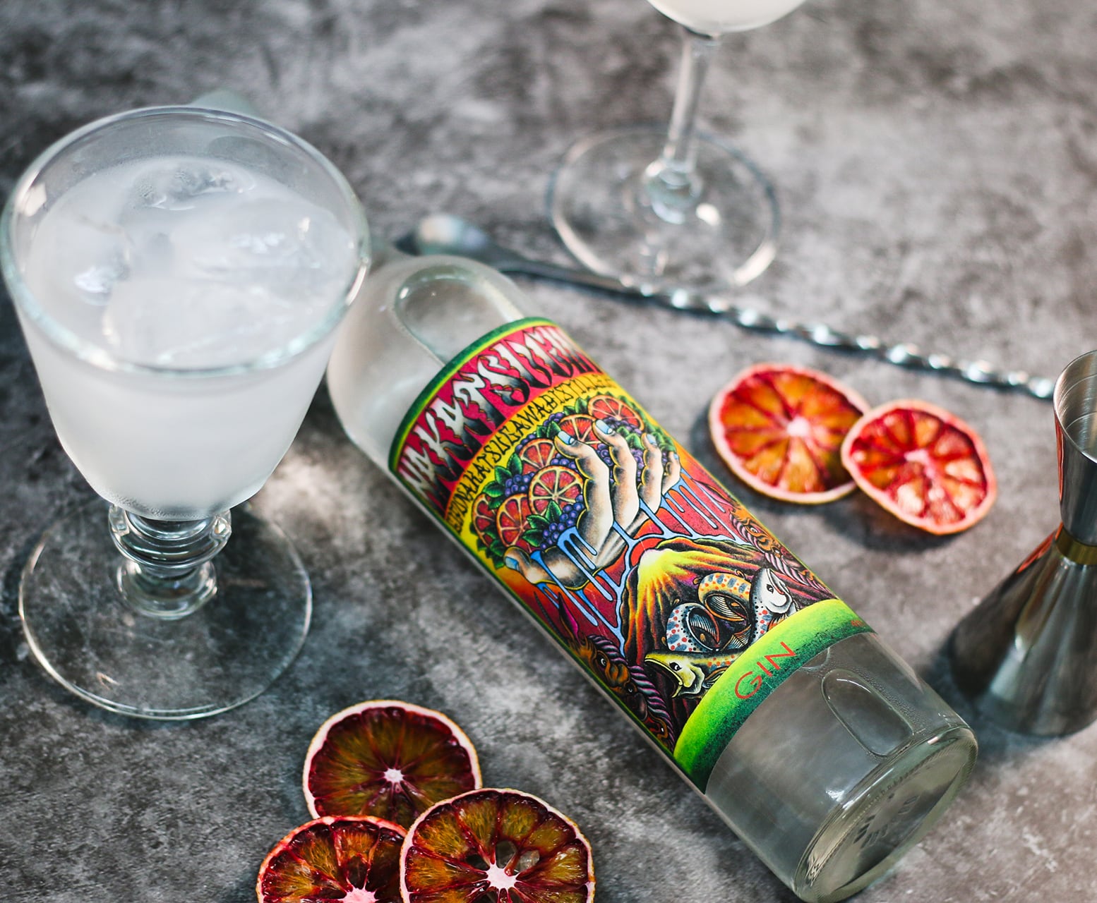 NAKATSU GIN（ブラッドオレンジ＆ティーリーフ 4th） | 中津川蒸留所