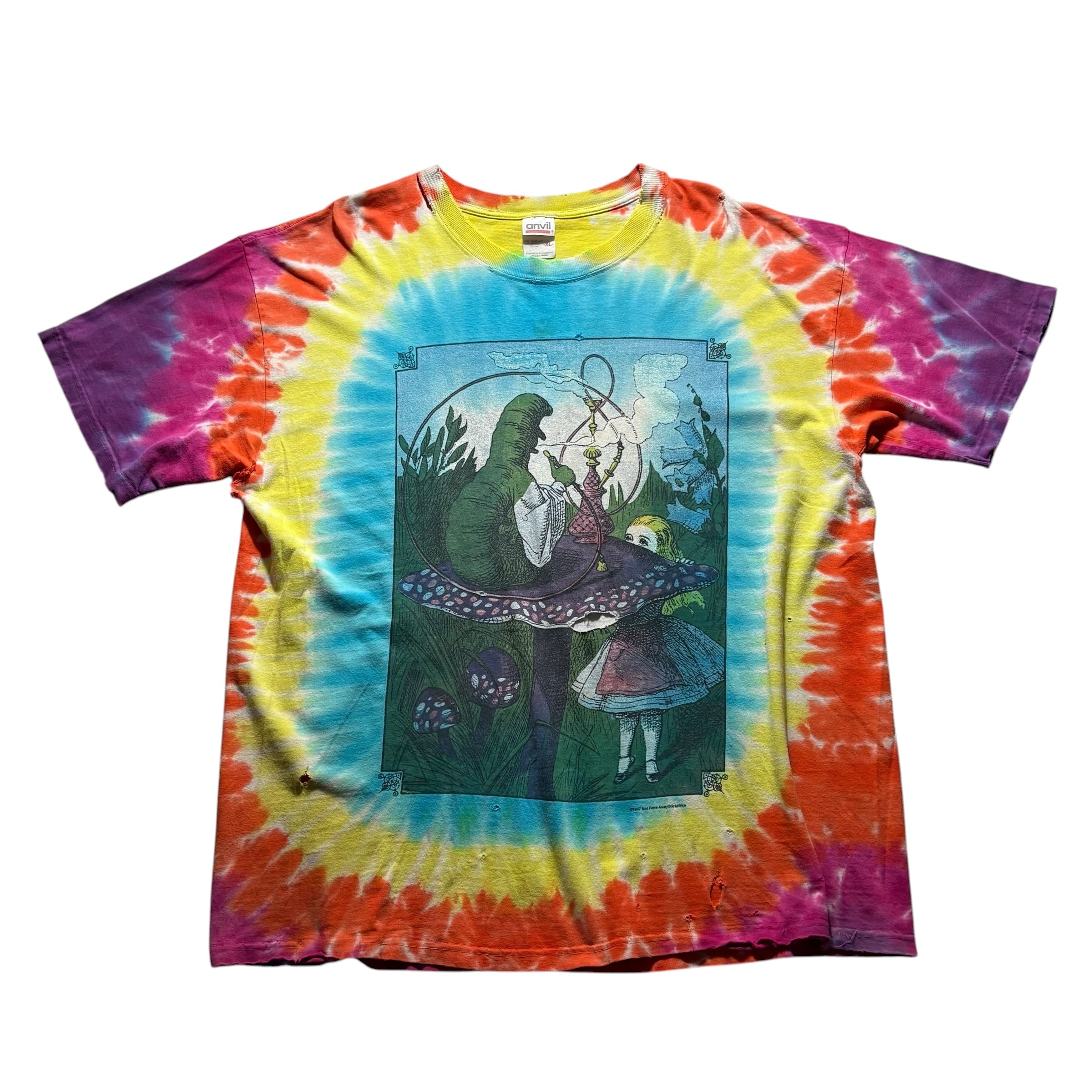 vintage 1990's NIKE × JOHN LENNON print tee “INSTANT KARMA“ | NOIR