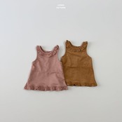 韓国子供服 / LINDO / スエード ワンピース *XS~XL*