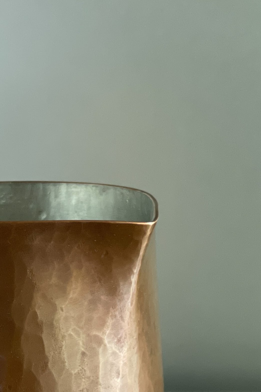 ピッチャー 鎚起銅器 大橋保隆作品 | web-shop MITATE