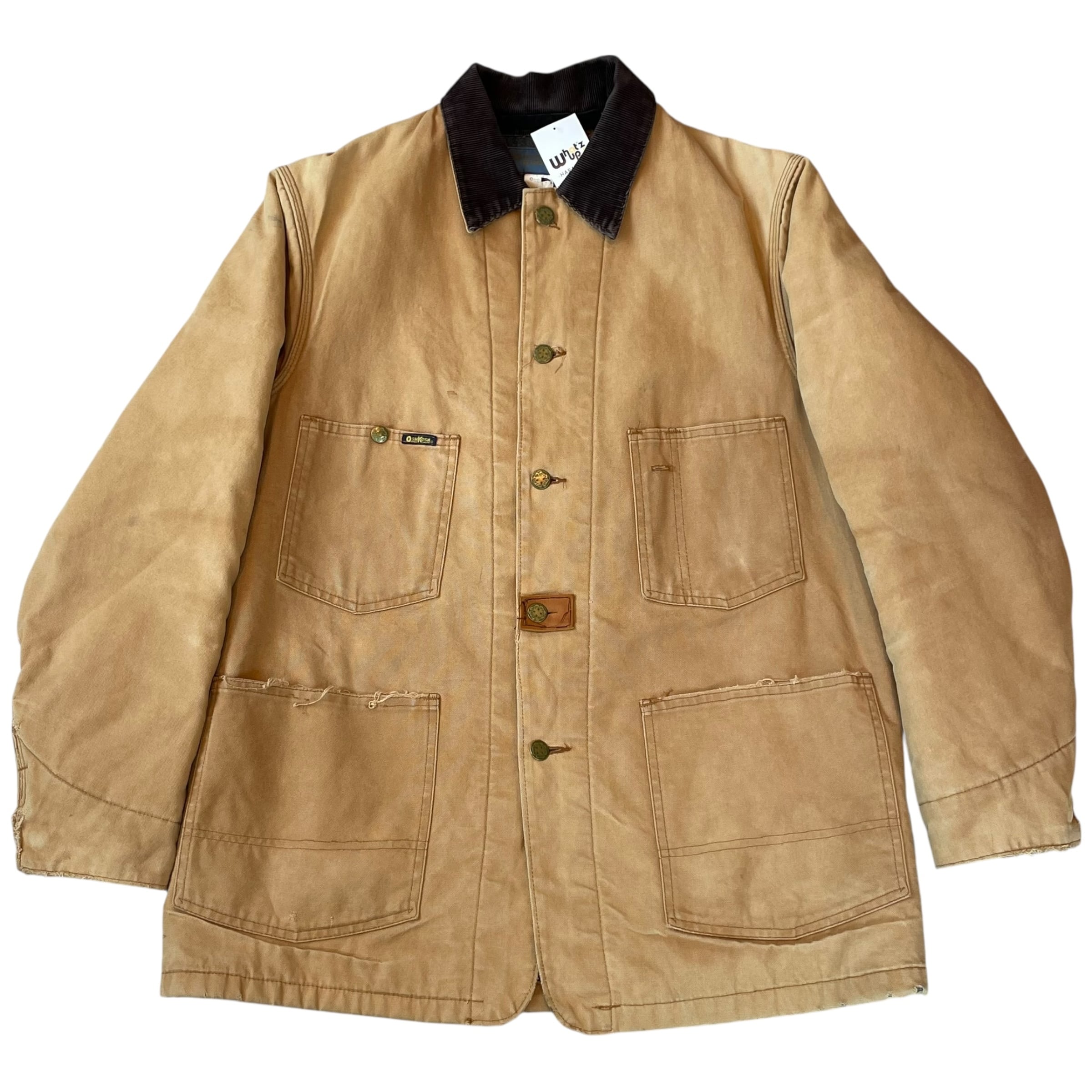 70s OSHKOSH "Worked fade" chore coat