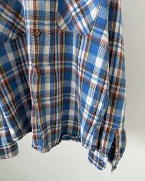 -BIG MAC- Vintage 70s M Flannel Shirt made in USA