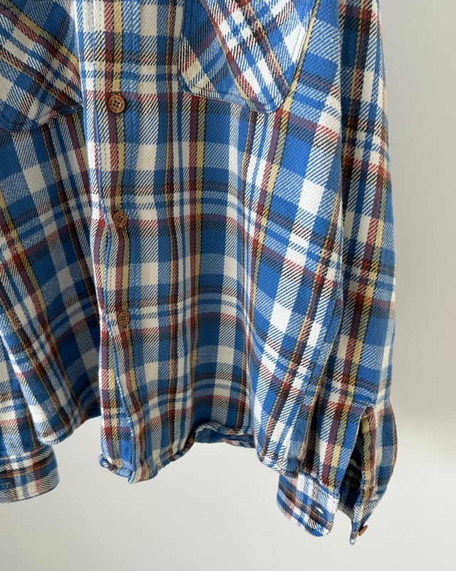 -BIG MAC- Vintage 70s M Flannel Shirt made in USA