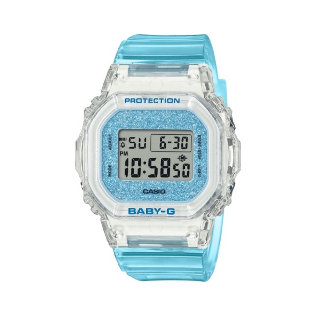 国内正規品 CASIO BABY-G カシオ ベビーG ショックレジスト 10気圧防水 レディース腕時計 BGD-565GC-2JF