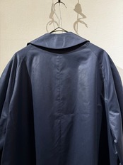 1970's-80's Vintage "ORATOP" Made in Finland Dark Navy Coat / フィンランド製ステンカラーコート