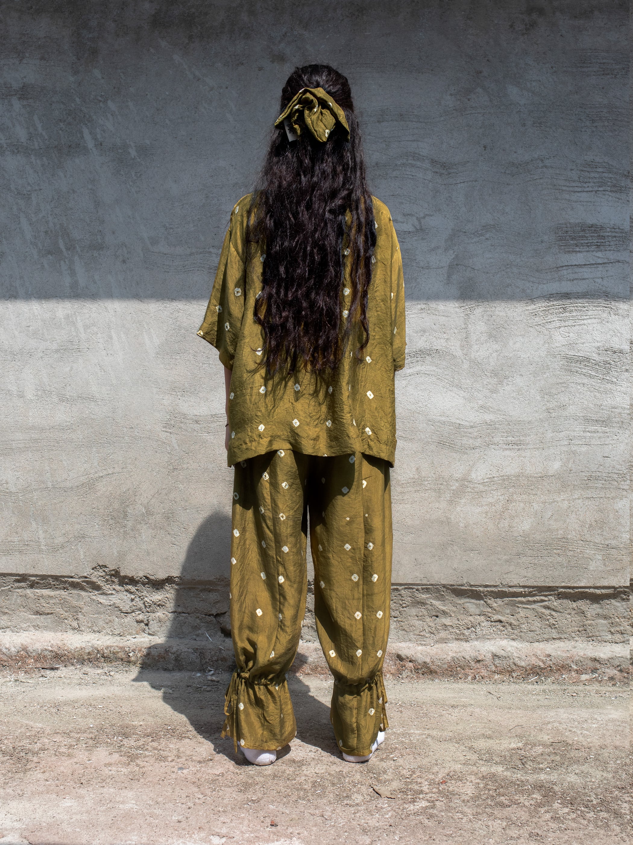 KUSHI SHIRT - MOSS MARIGOLD | TADO