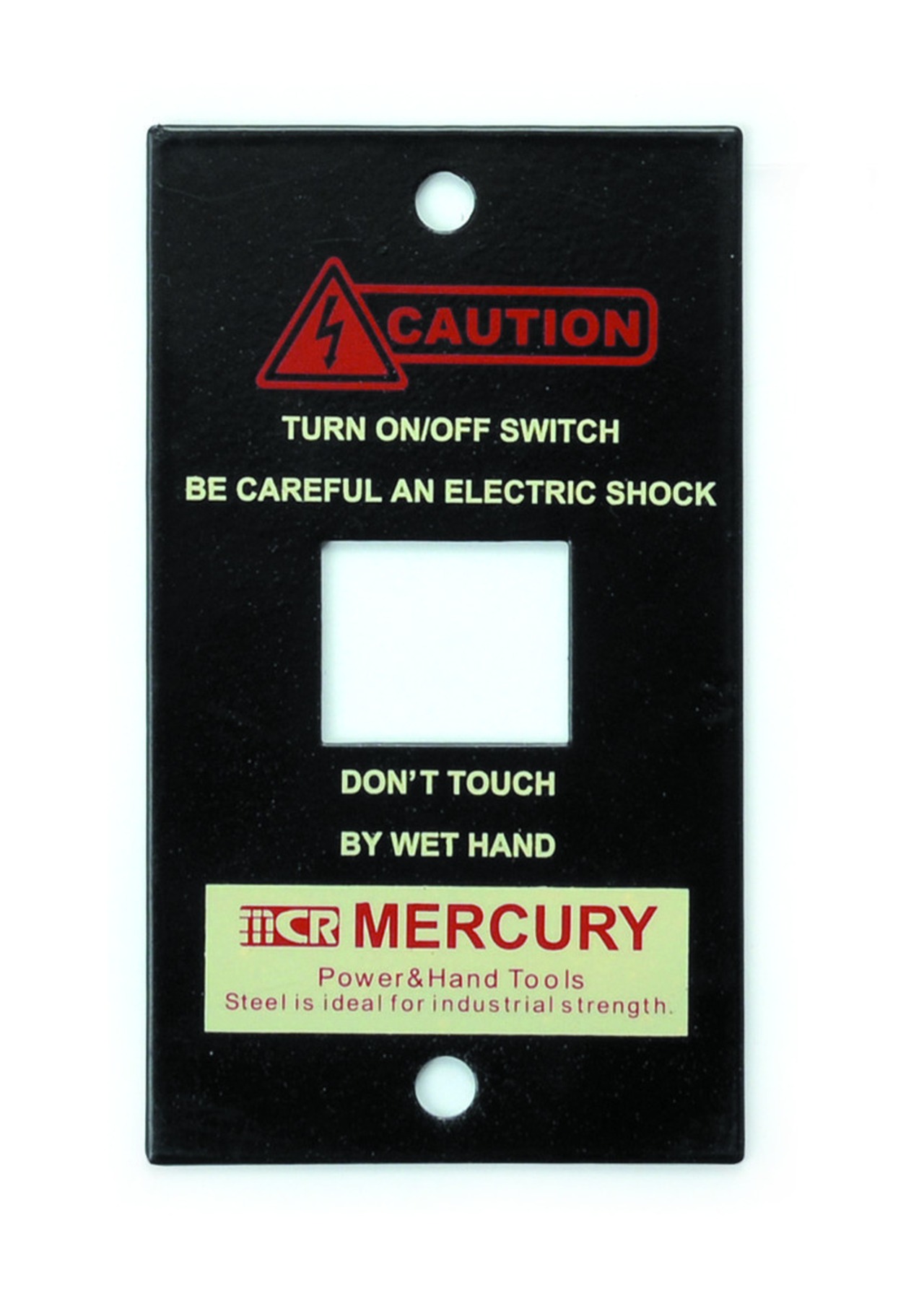 【Mercury】マーキュリー スイッチプレート《1ケ口》 ☆