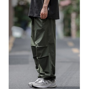 Layered design wide pants 0310