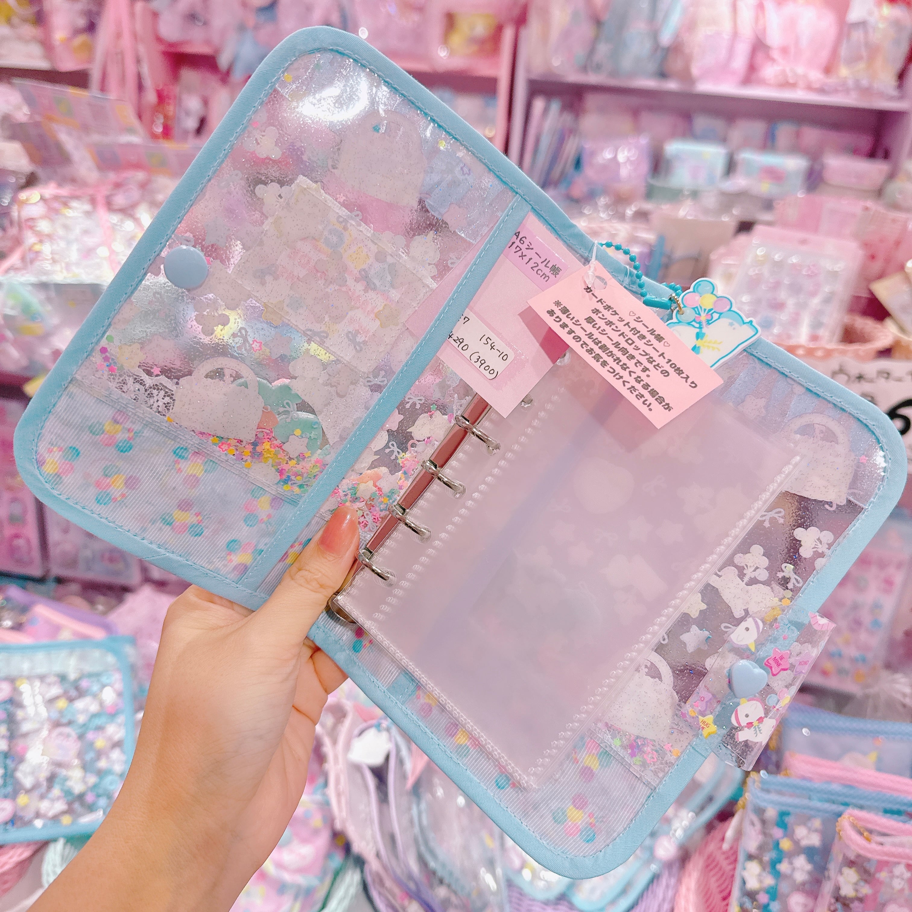 【E7】154-10 A6シール帳