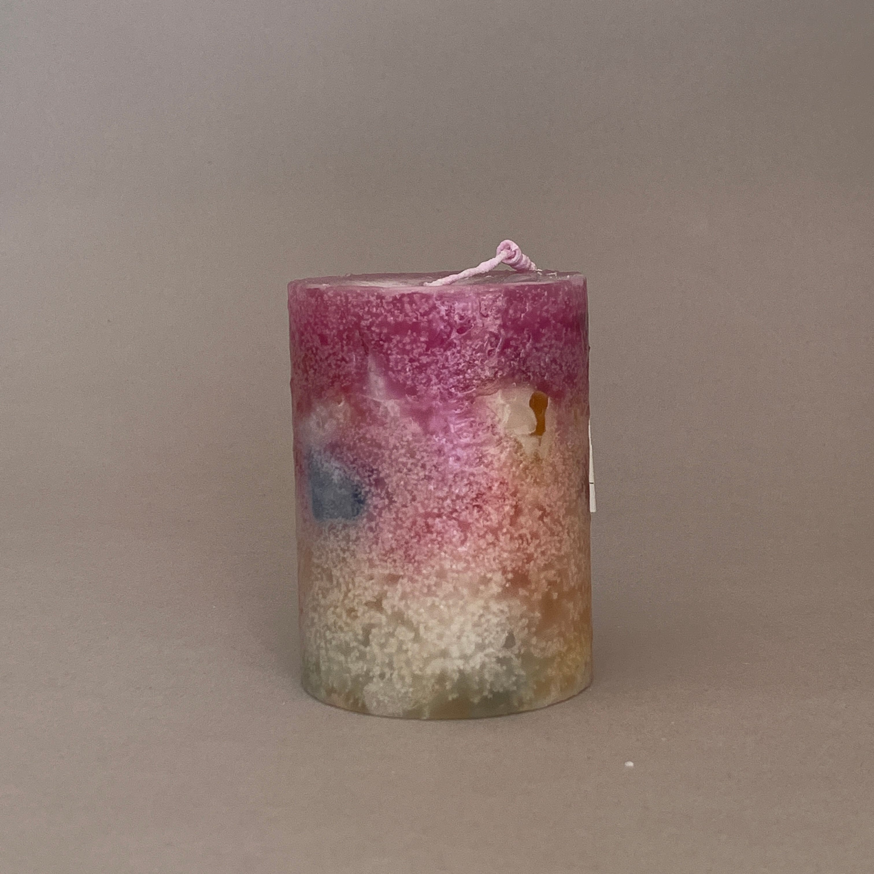 No.R307 Gradation pillar candle R / 76S-1800 | あかりろうそく
