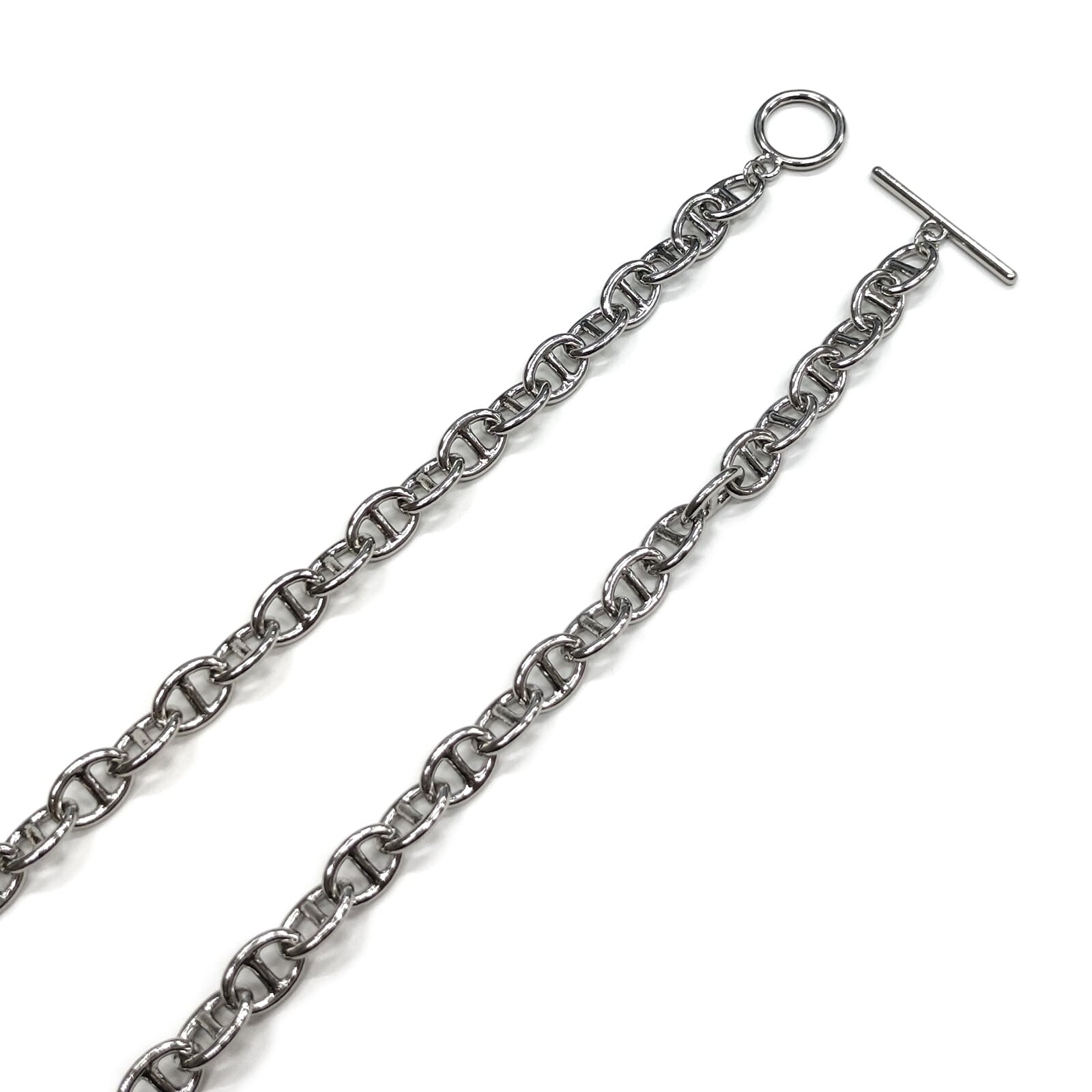 アンカーチェーンネックレス 8.5mm シルバー | andco アンカーチェーンネックレス 8.5mm シルバー | andco