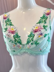 アムールニンフェア パット無しハーフカップブラジャー リズシャルメル