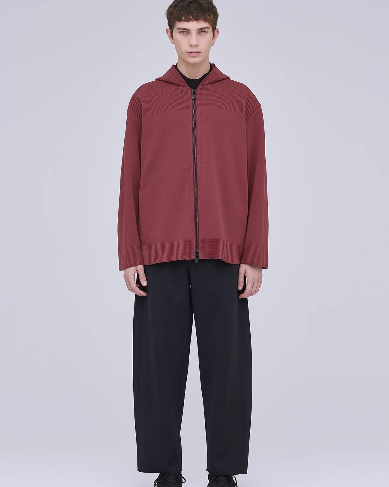 CFCL】MILAN RIB HOODIE JACKET | idealclasse
