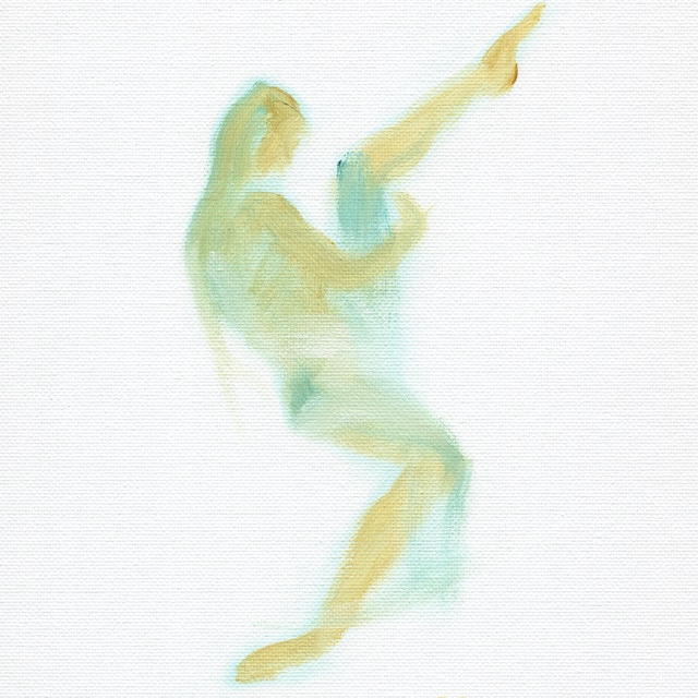 舞う人 oil-#3