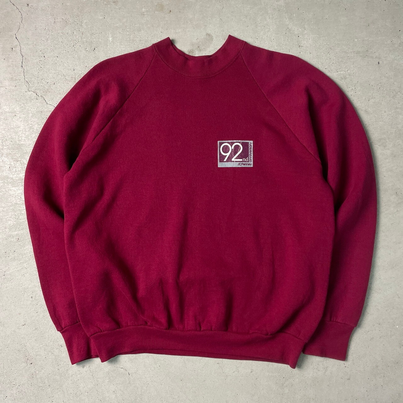 90年代 USA製 JCPenney 92nd anniversary スウェットシャツ メンズL 