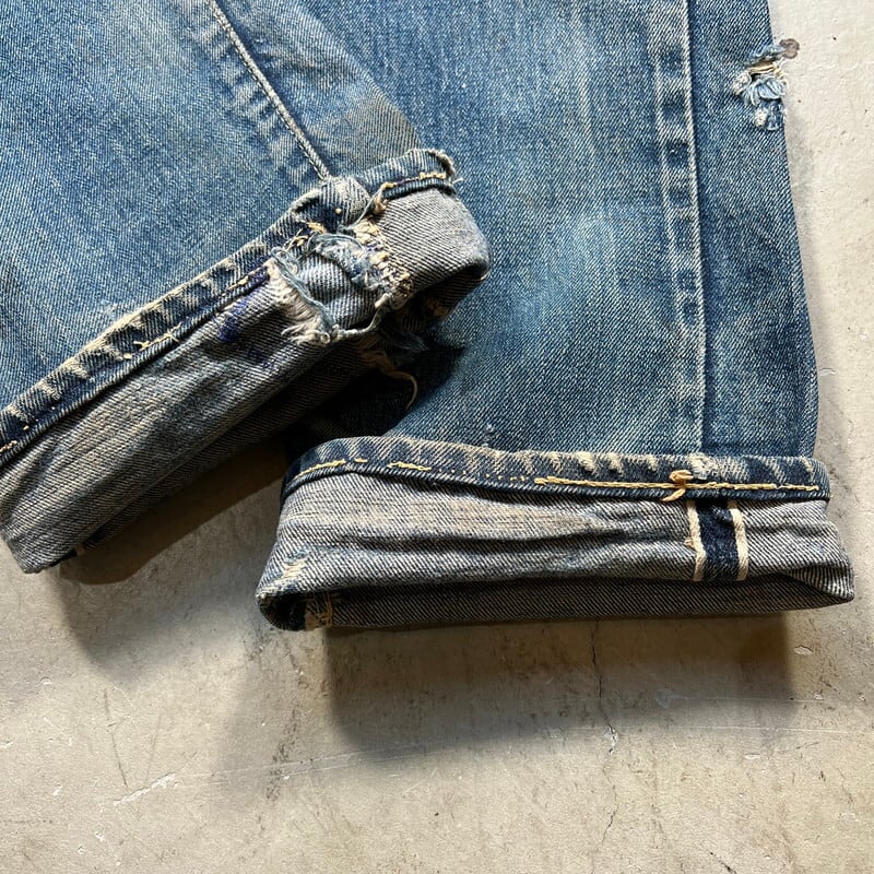 実寸ウエストkp5 VINTAGE オリジナル リーバイス LEVI'S501ビッグE