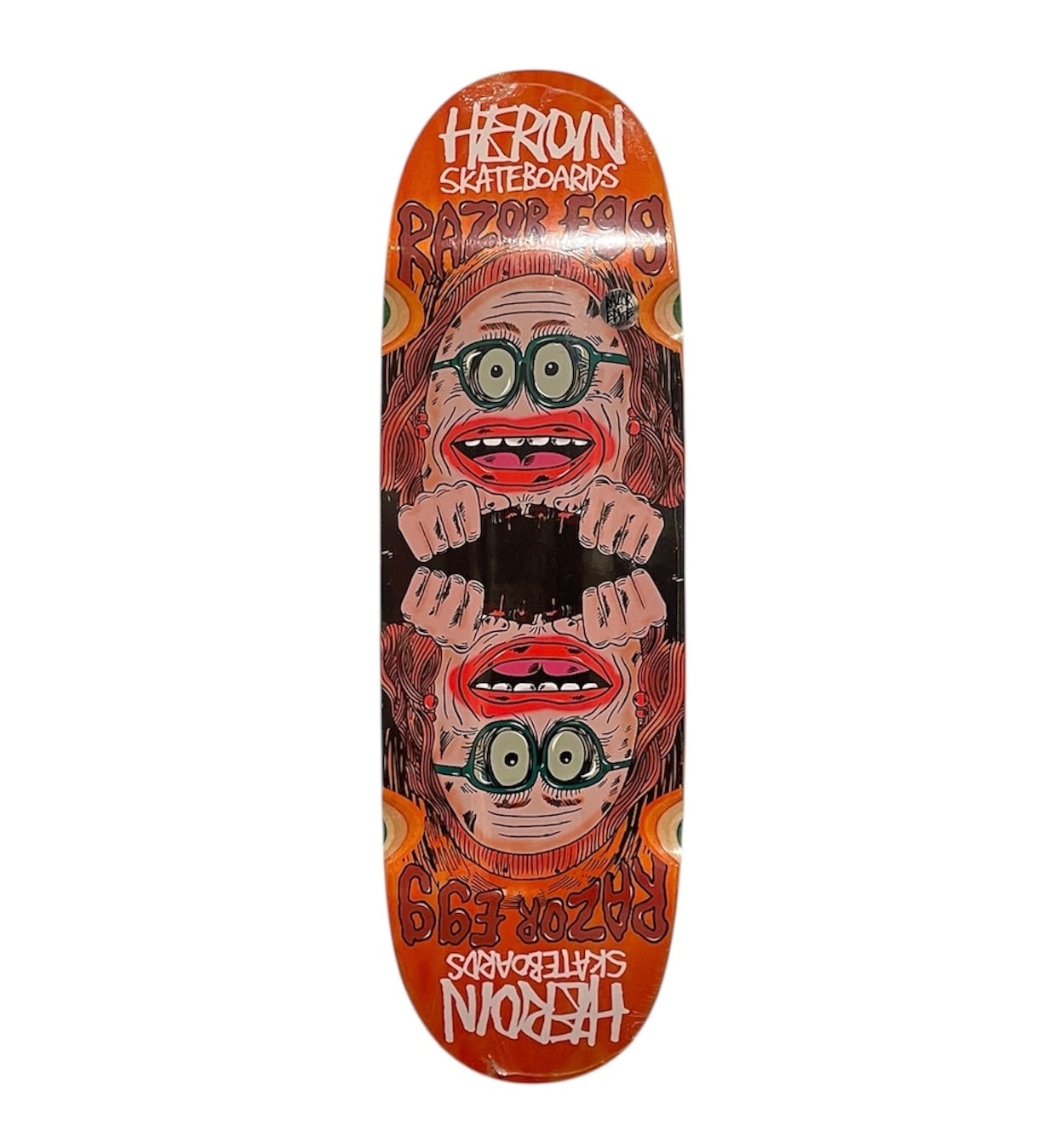 8.5“ HEROIN SKATEBOARDS - DERN HURRICANE DECK - | HardFighter