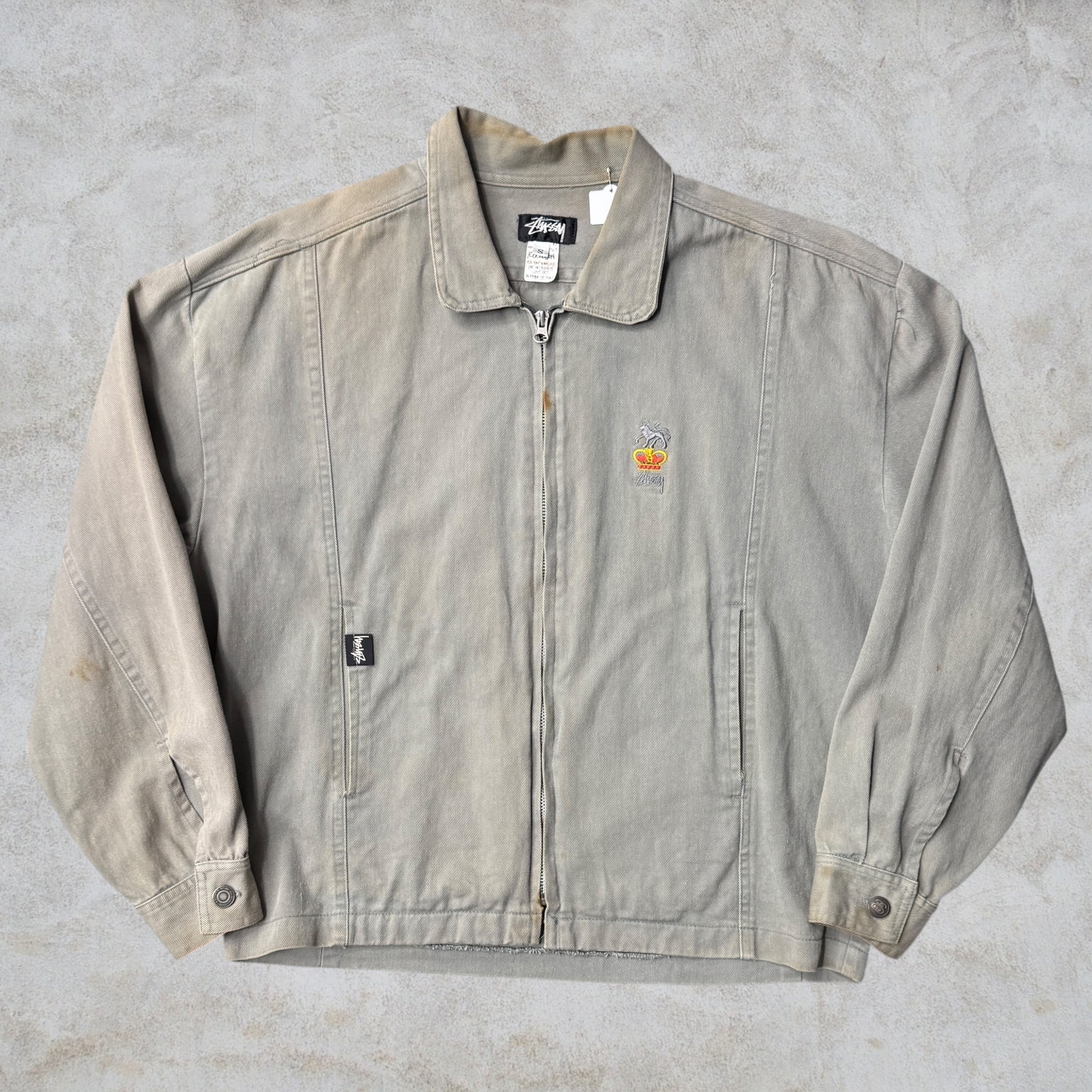 Special!!】80's~90's old stussy Cotton Jacket “黒タグ” 【高円寺