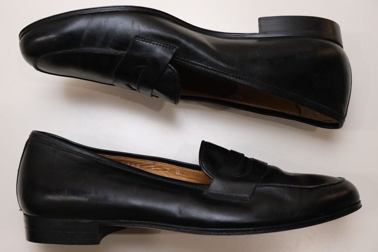 80-90's POLO Ralph Lauren penny Loafers made in Italy | GARYO