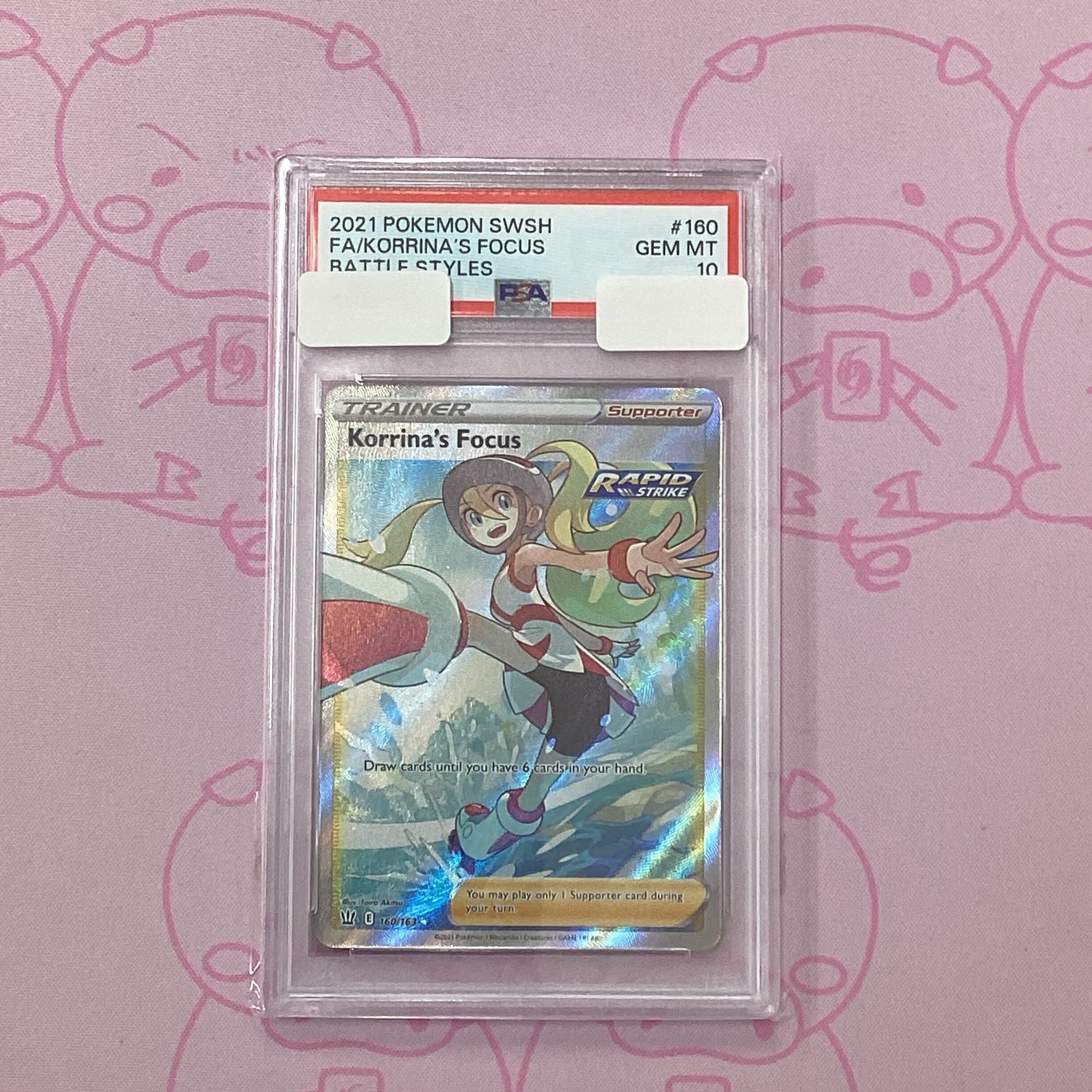 【美品】コルニの気合い(英語版 PSA10 SR