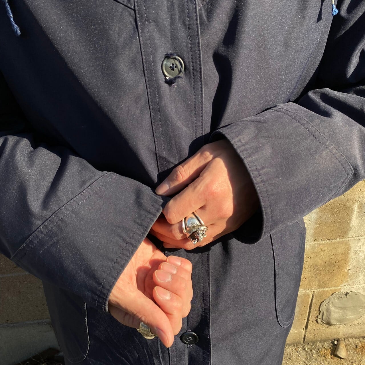 80〜90年代 Eddie Bauer エディーバウアー フード付き ダウンライナー