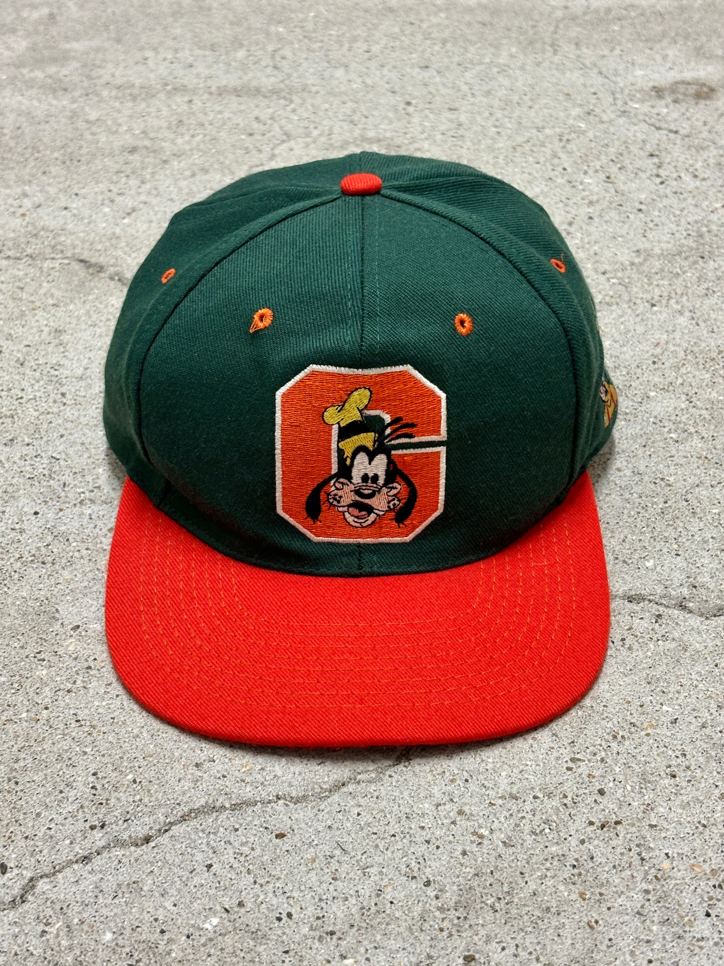 90～00s Disney/GOOFY Cap/Free/グ－フィ－/スナップバックキャップ
