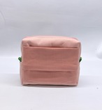 ポケットティッシュケース付き　スクエアポーチ　もも｜とりさん工房ーかわいいハンドメイドポーチ