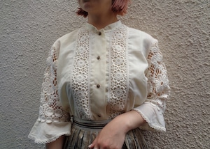 European tyrol blouse／ヨーロピアン チロル ブラウス