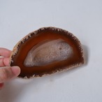 茶色い石のジュエリートレイ