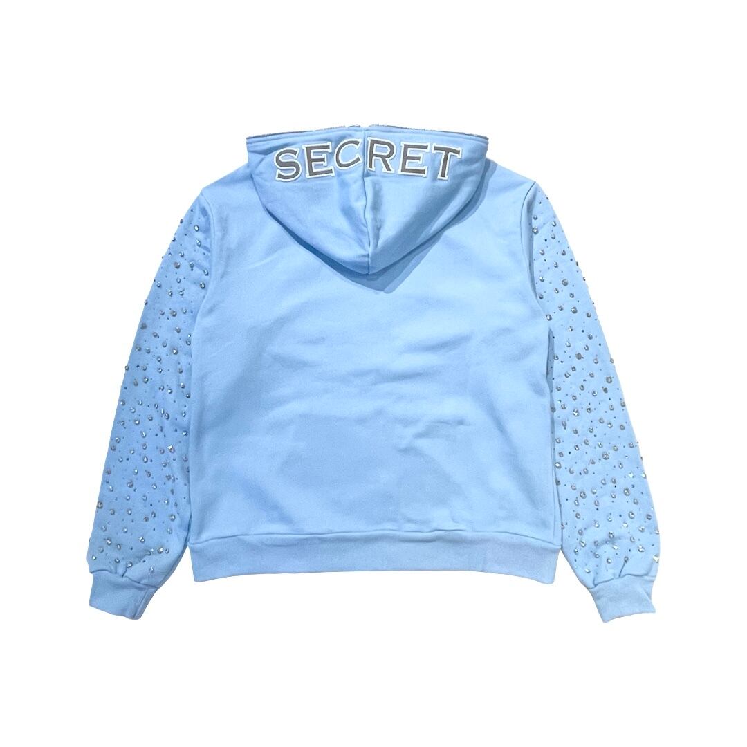 SECRET -Starlight Zip Hoodie- Ice Blue | Highflyer