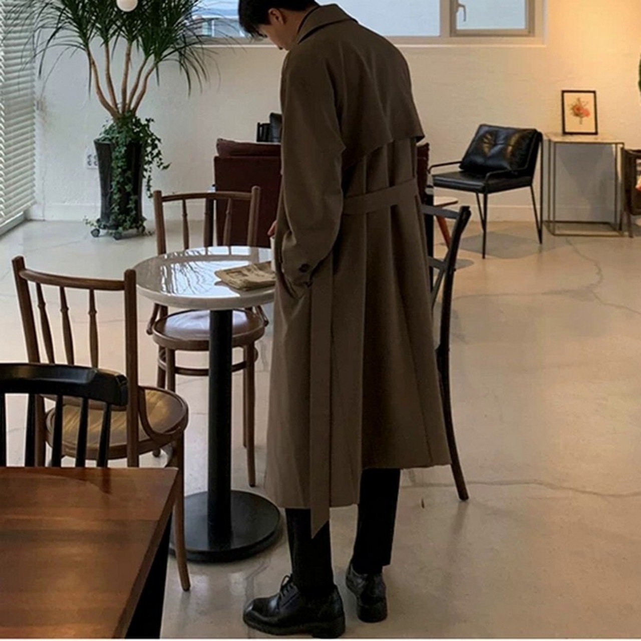 ルーズフィットトレンチコート　1279