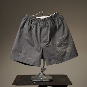 STANDARD BOXER SHORTS 05"PANTY MESSAGE YOU'RE CHOICE"【Peanuts & Co × GLADHAND & Co.