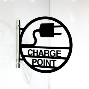 ツケレルン（1Wayピクトサイン）軽量 アクリル 突き出し 看板 （コンセントサイン）1way-0110