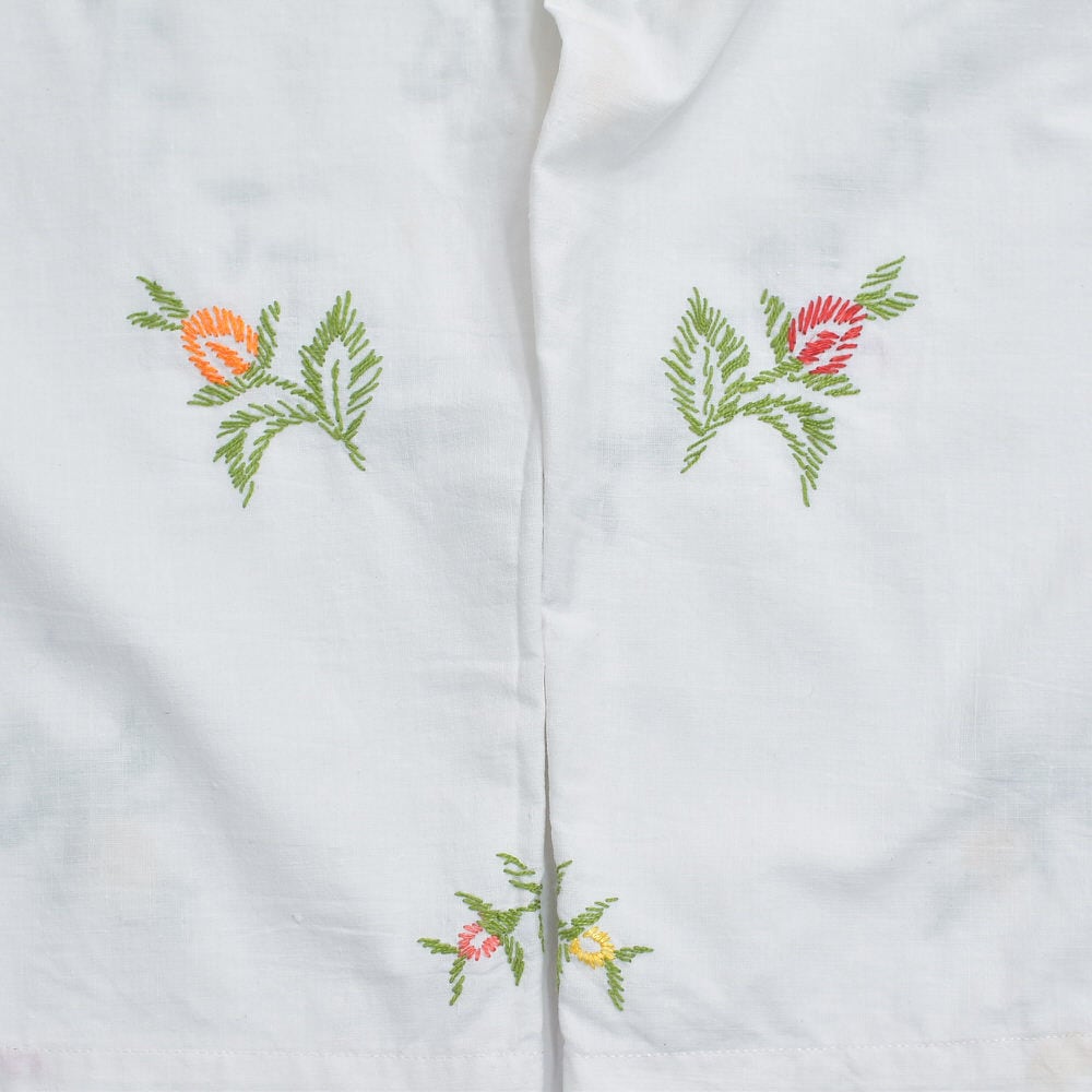 Remakeリメイク 再構築 テキスタイル フラワー 刺繍 デザイン ルーズ