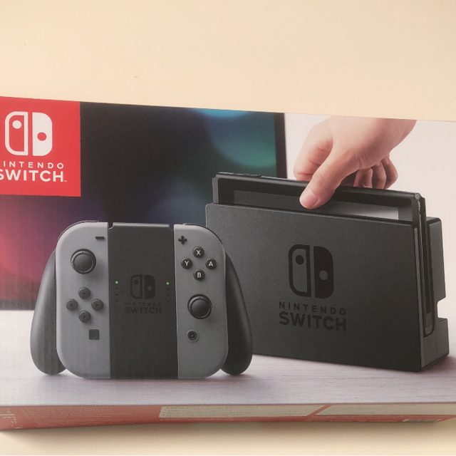 【新品未開封】任天堂　スイッチ　グレー　本体　Nintendo Switch