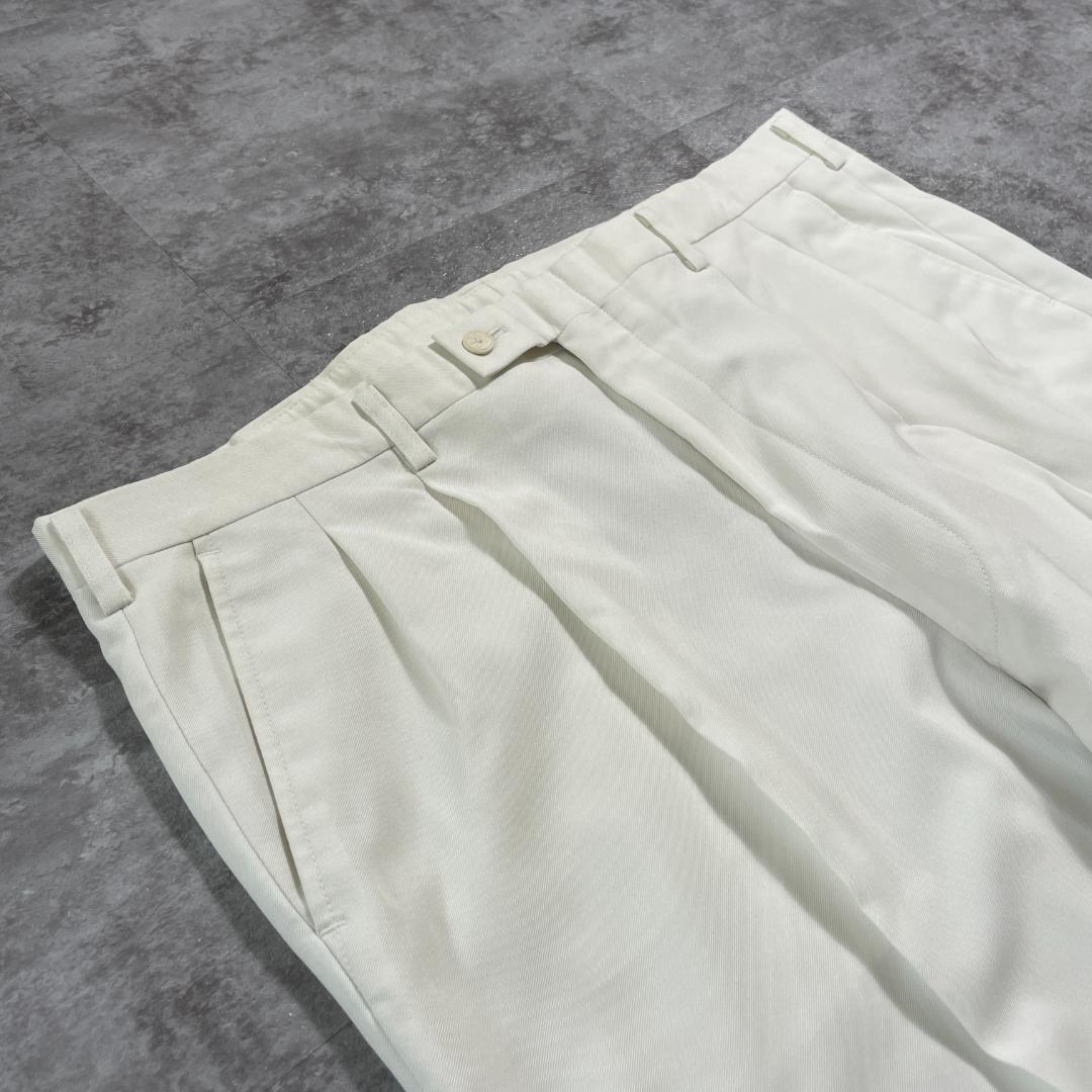 90s BALENCIAGA SPORTS ホワイト ツータック slacks | ib2